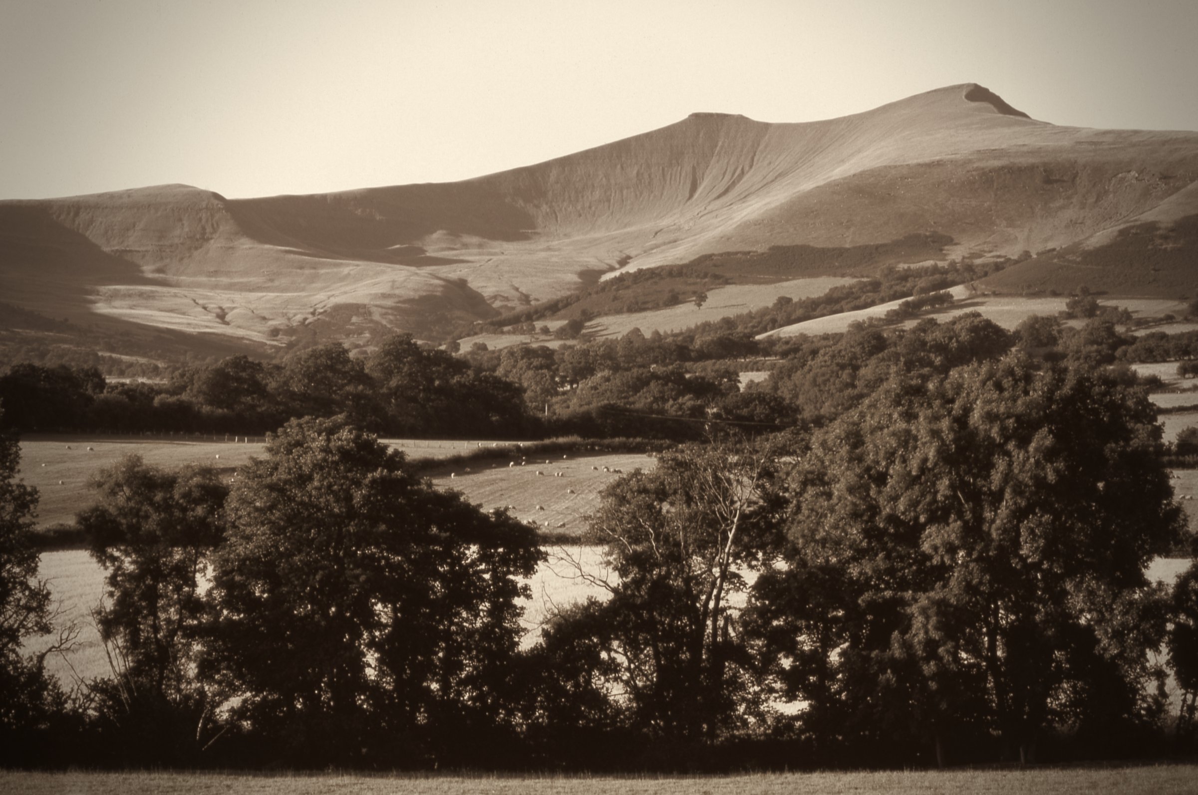 Pen y Fan, Brecon Beacons, Wales — graded to match the brand palette